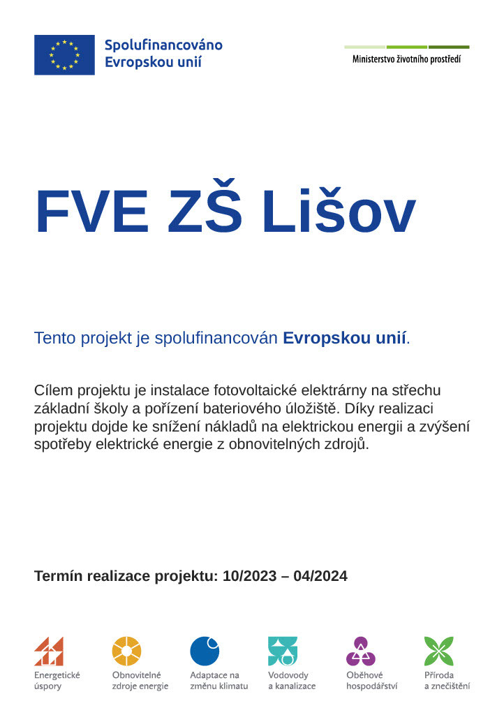 Projekt „Modernizace školy“